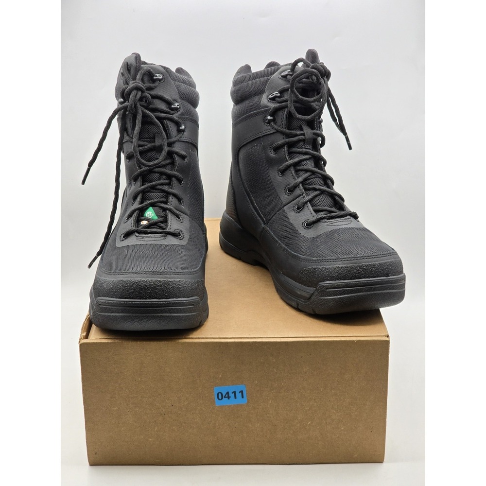 Bogs Shale 8" GlacialGrip‎ Soft Toe Boot Black Mens Size 11M - NWOB